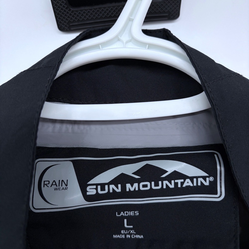 Sun Mountain Full Zip Rain Jacket Large Women's B… - image 6